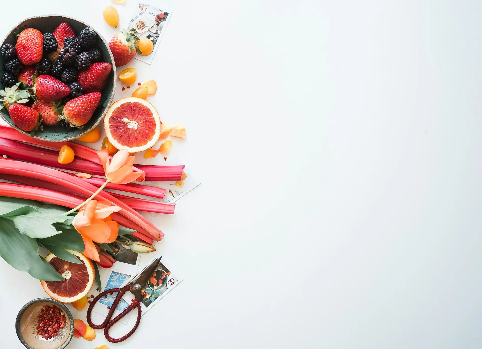 variety of sliced fruits